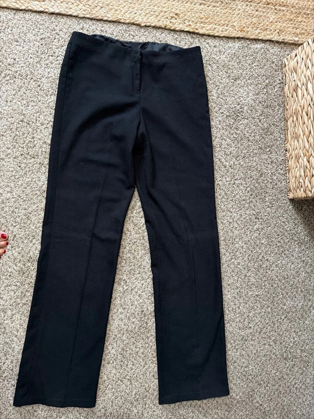 Max studio black wide leg pants 10 EUC 2975
